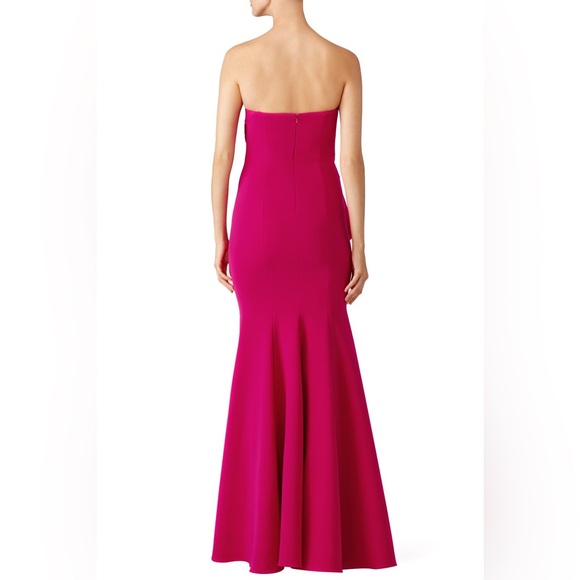 Jay Godfrey Fuchsia Torres Gown Size 10 - Picture 2 of 8